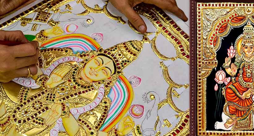 The Timeless Charm of Tanjore Paintings: A Glimpse into Art and Tradition