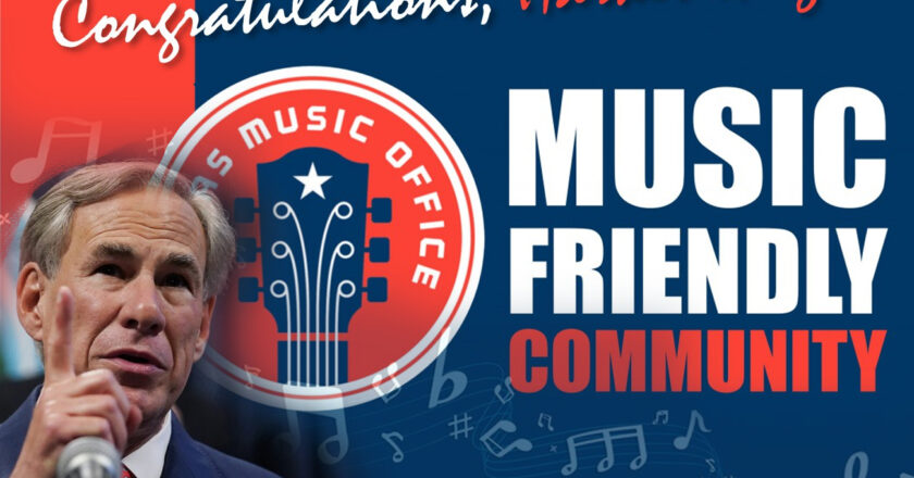 Governor Abbott Commends Harker Heights for Music-Friendly Community Designation